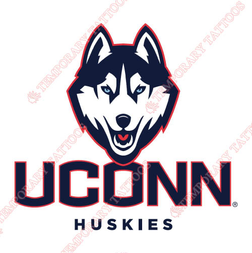 UConn Huskies Customize Temporary Tattoos Stickers NO.6653